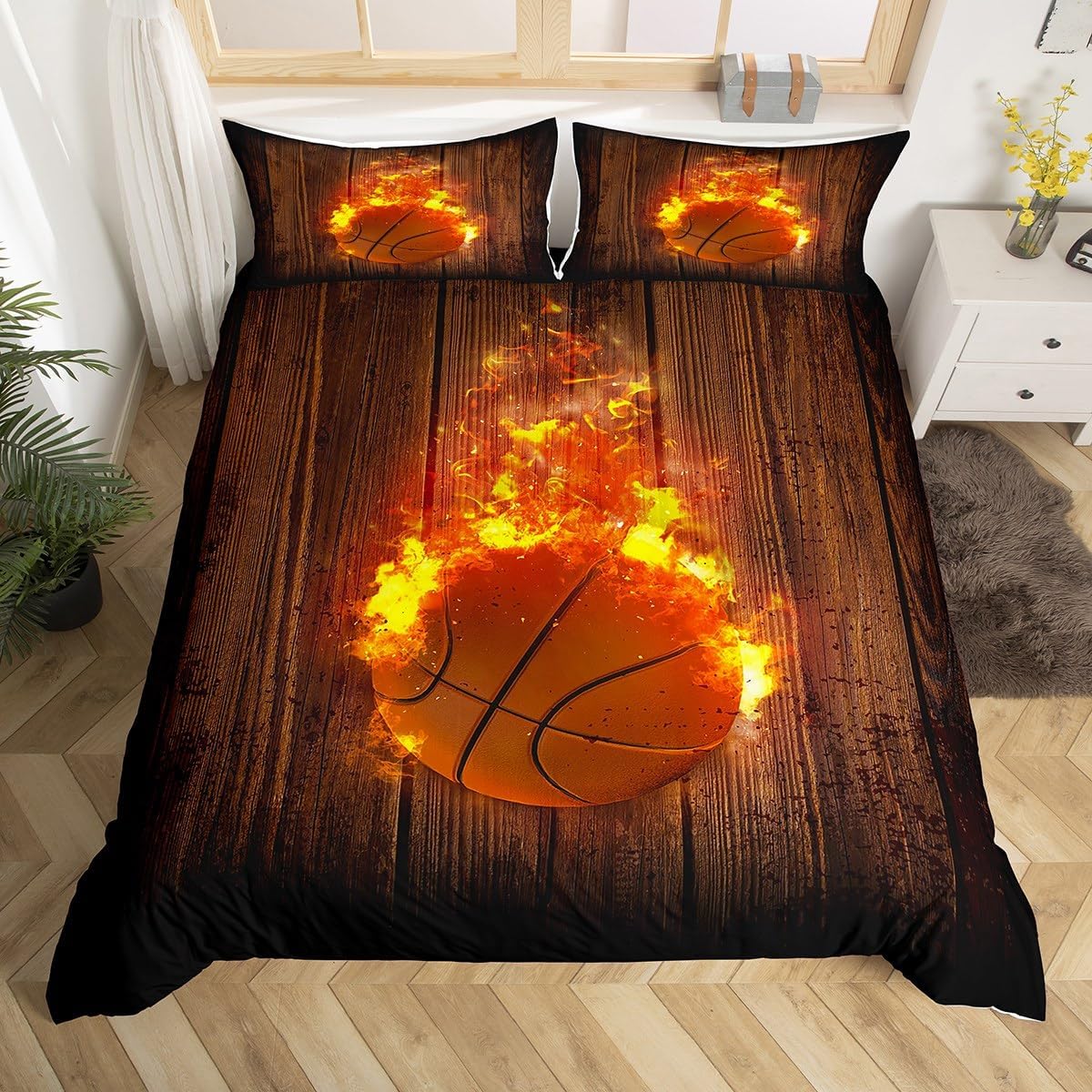 Board Game Nations - Basketball Duvet Cover Twin Queen for