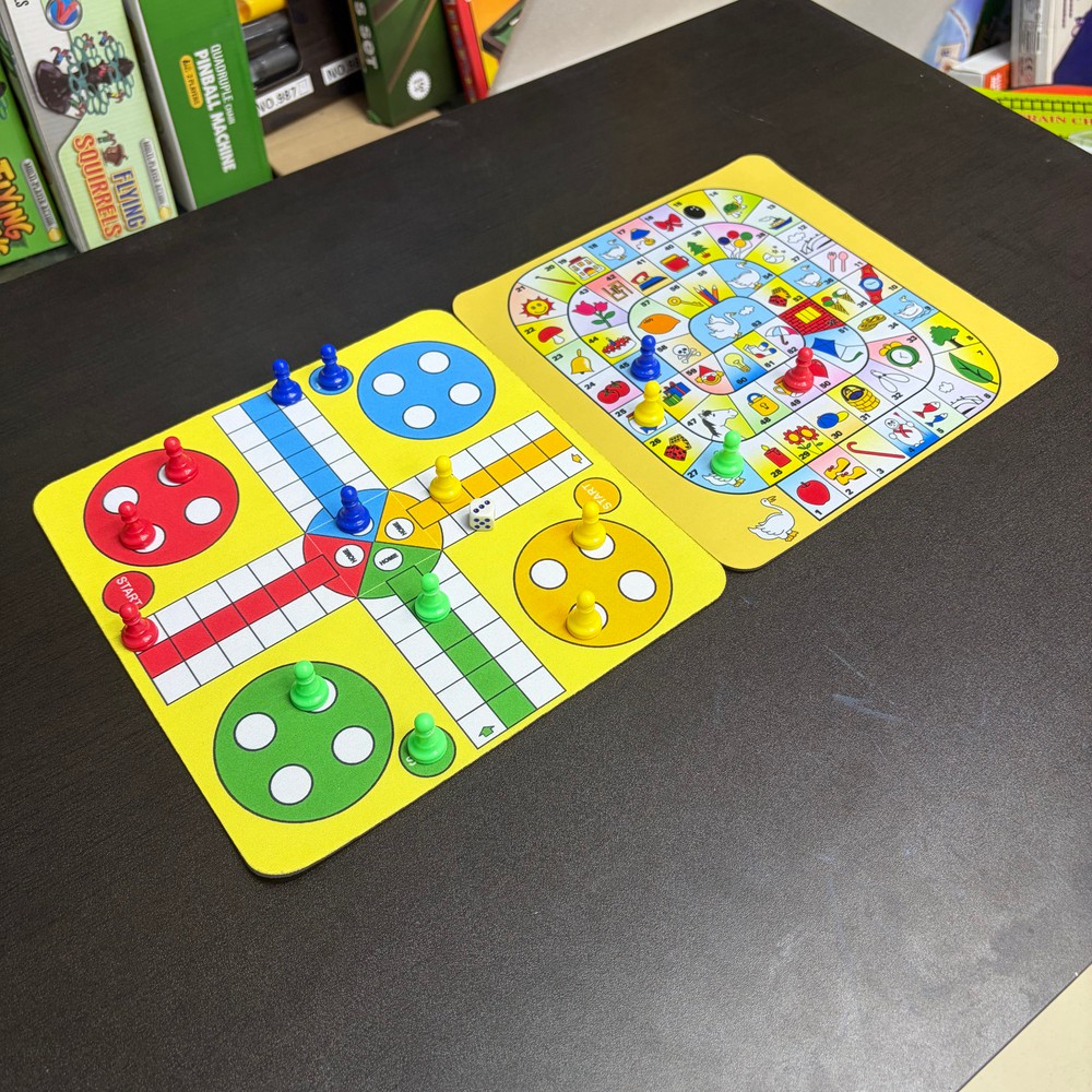 Board Game Ludo - 2pcs Ludo and Swan Board Game