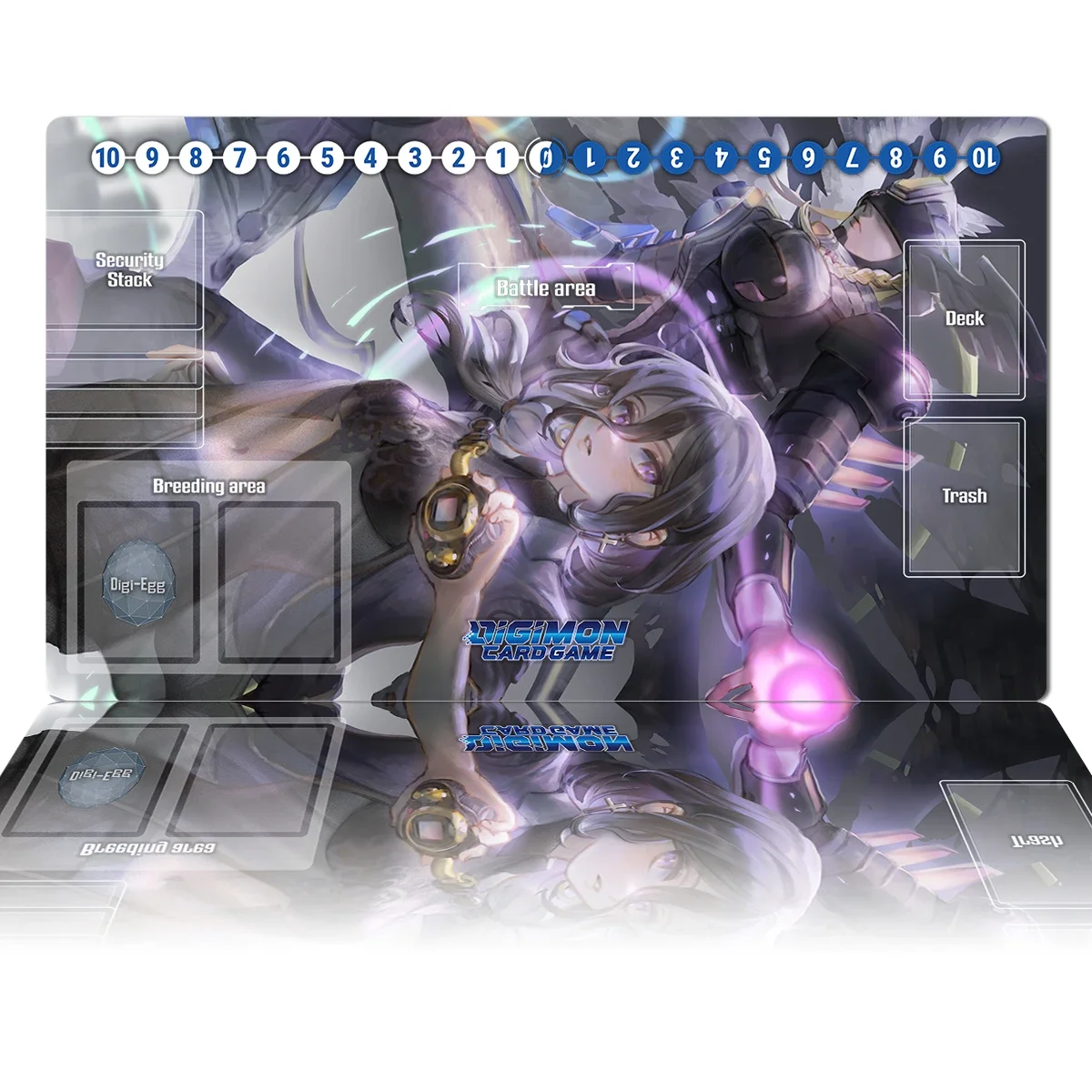 Board Game Zone - Digimon Playmat Mastemon Mat DTCG TCG