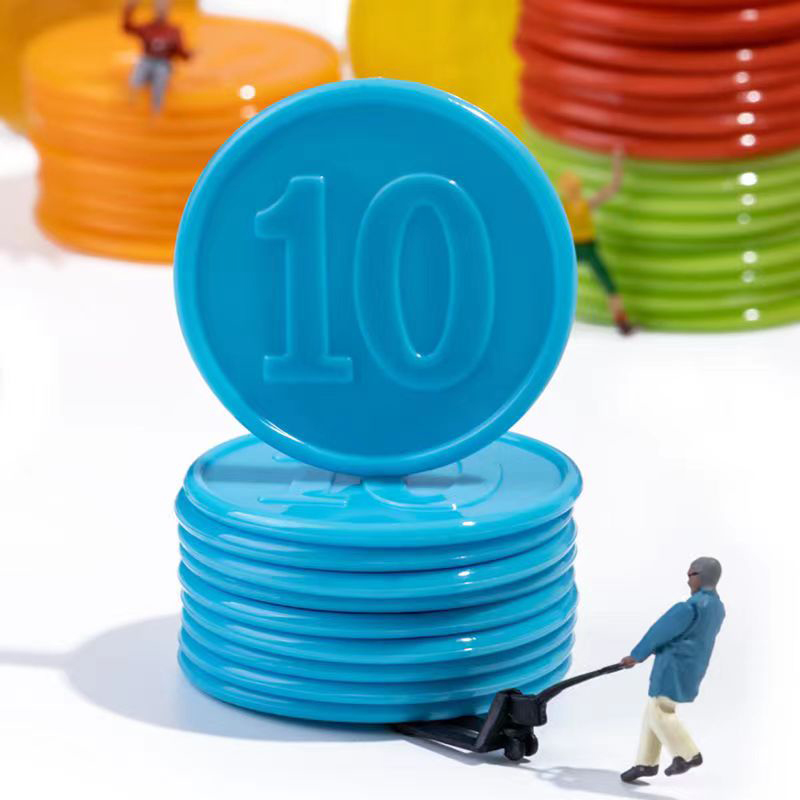 40PCS Poker Chips With Numbers - Board Game With Chips review and price