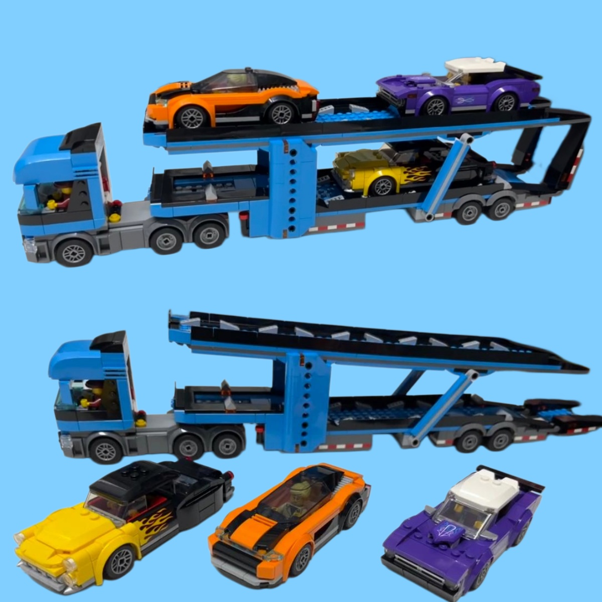 City series car transport truc - Lego Set Creator review and price