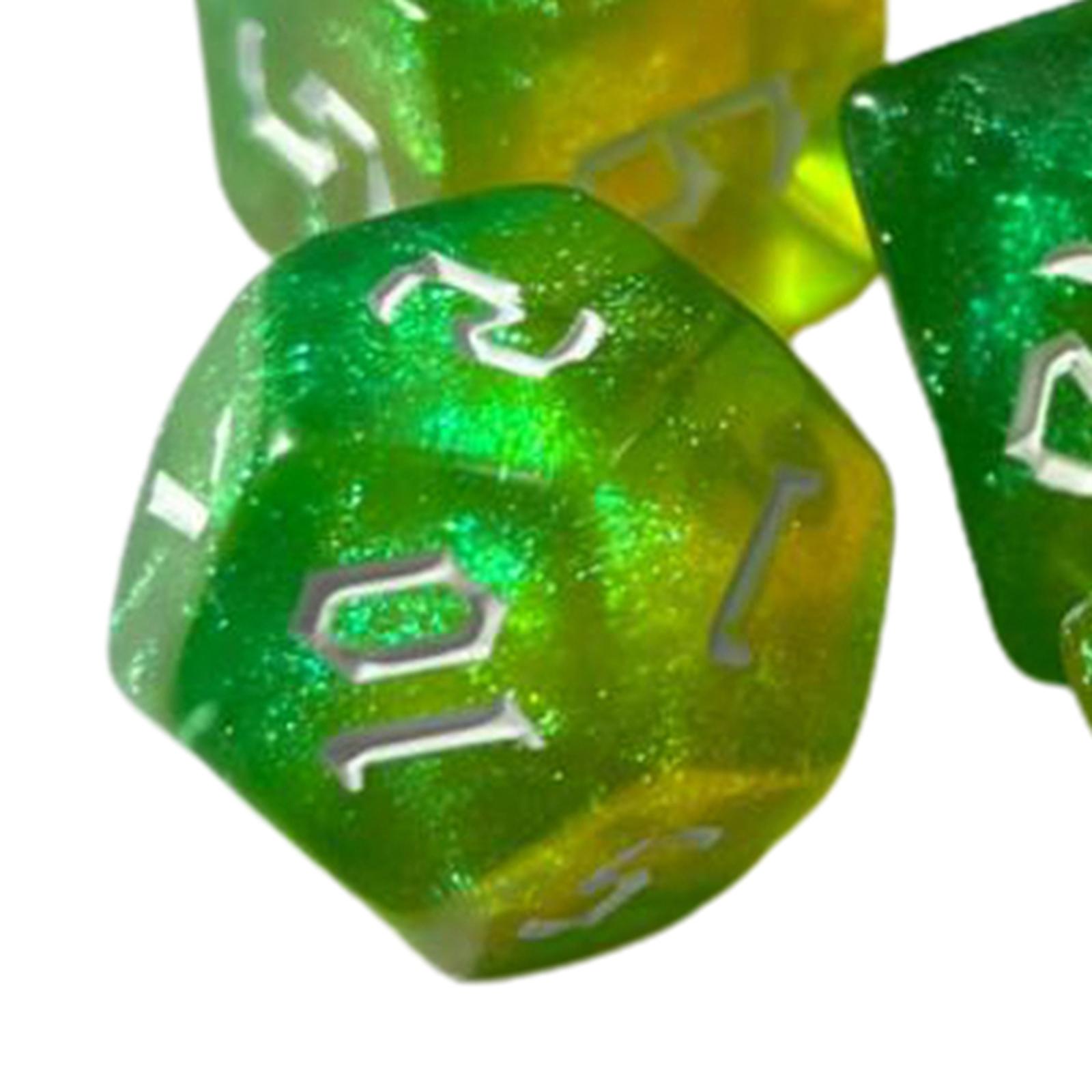 7/10PCS Role Playing Game Dice - Board Game Ludo review and price