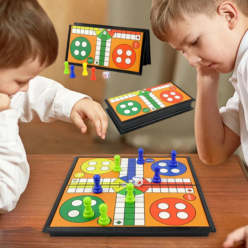 Portable Ludo Chess Backgammon - Board Game Ludo review and price