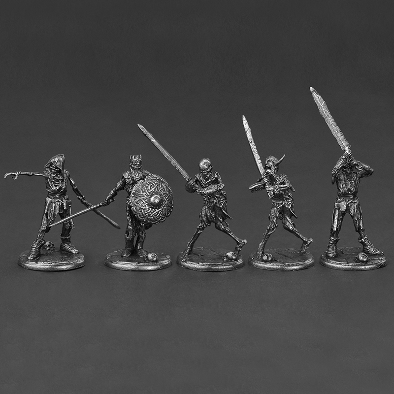 2025 Metal Viking Skeleton War - Board Game Vikings review and price