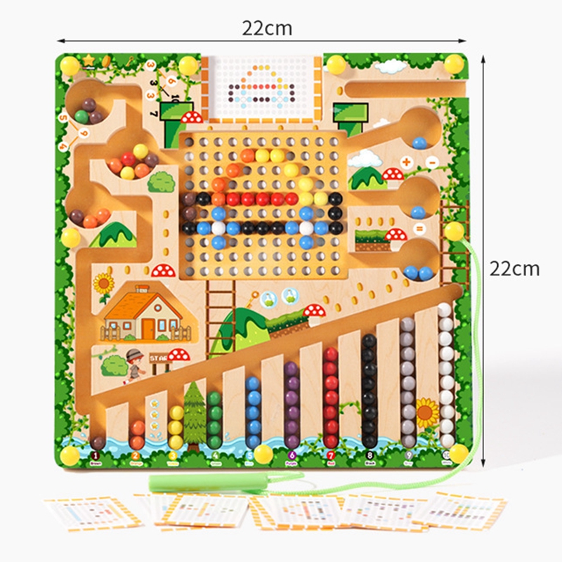 Magnetic Sorting Games Montess - Board Game Qwirkle review and price