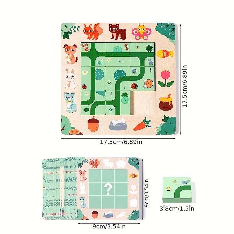 Wooden Finding Route Puzzle Lo - Board Game Qwirkle review and price